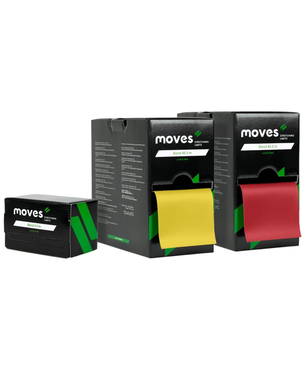 Bandas Elasticas MoVeS FIT Band Sin Latex 5,5 metros